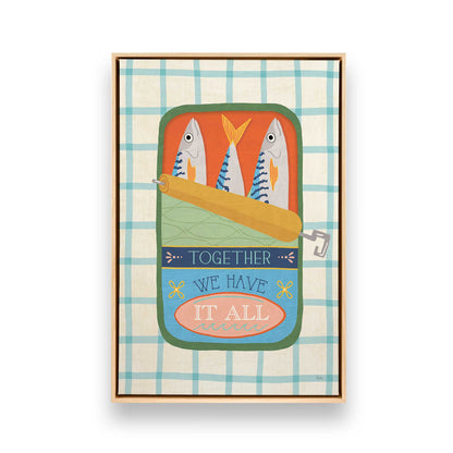 [Color:American Maple], Picture of art in a American Maple frame