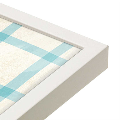[Color:Opaque White], Picture of art in a Opaque White frame at an angle