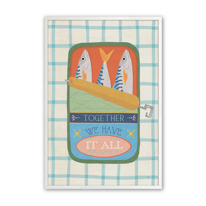 [Color:Opaque White], Picture of art in a Opaque White frame