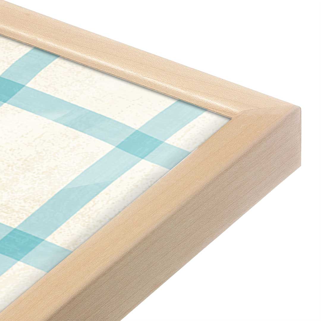 [Color:Raw Maple], Picture of art in a Raw Maple frame at an angle