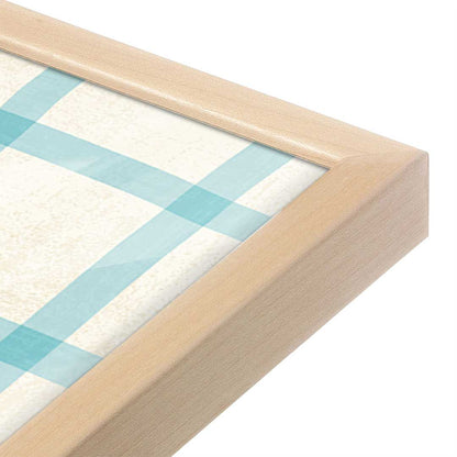 [Color:Raw Maple], Picture of art in a Raw Maple frame at an angle