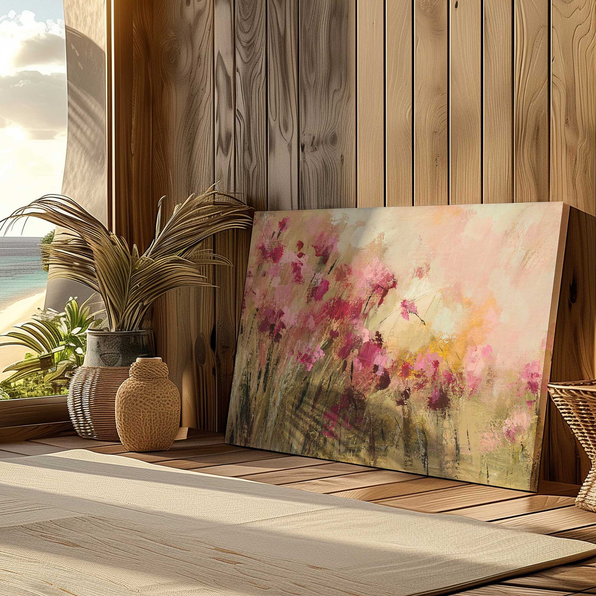Picture of art in a room