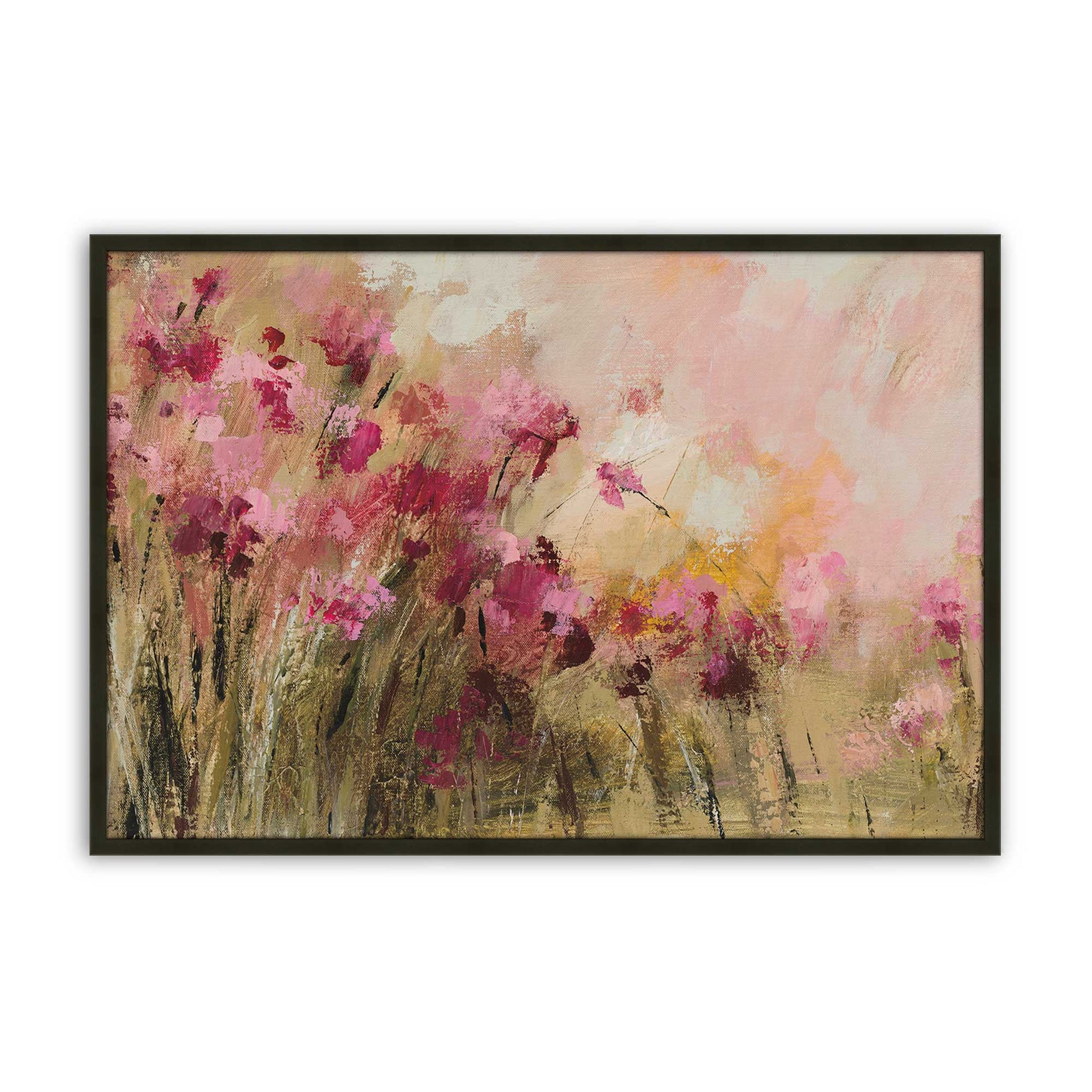 [Color:Satin Black], Picture of art in a Satin Black frame