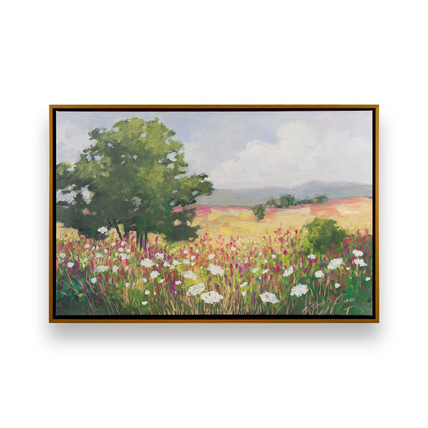 [Color:Polished Gold], Picture of art in a Polished Gold frame