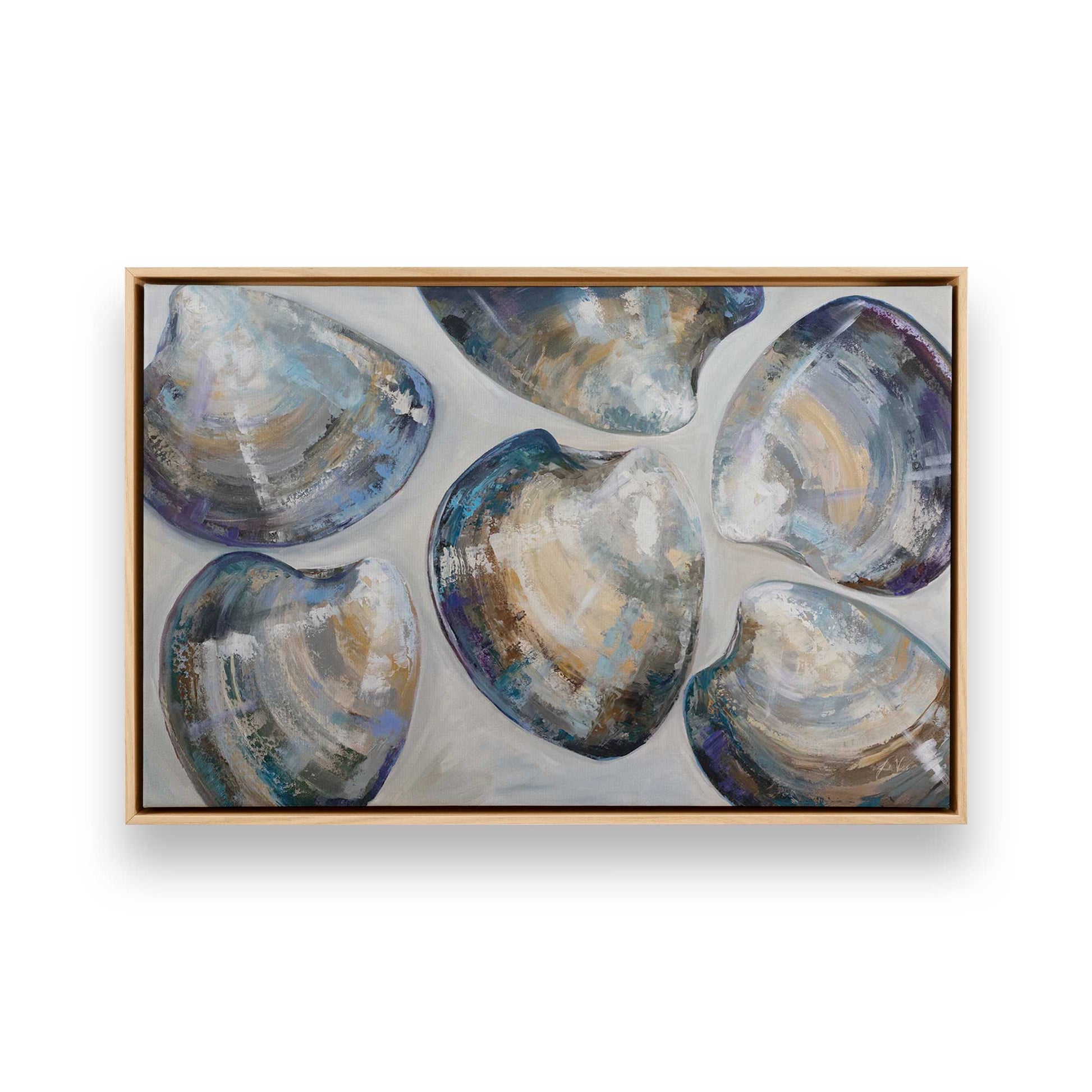 [Color:American Maple], Picture of art in a American Maple frame