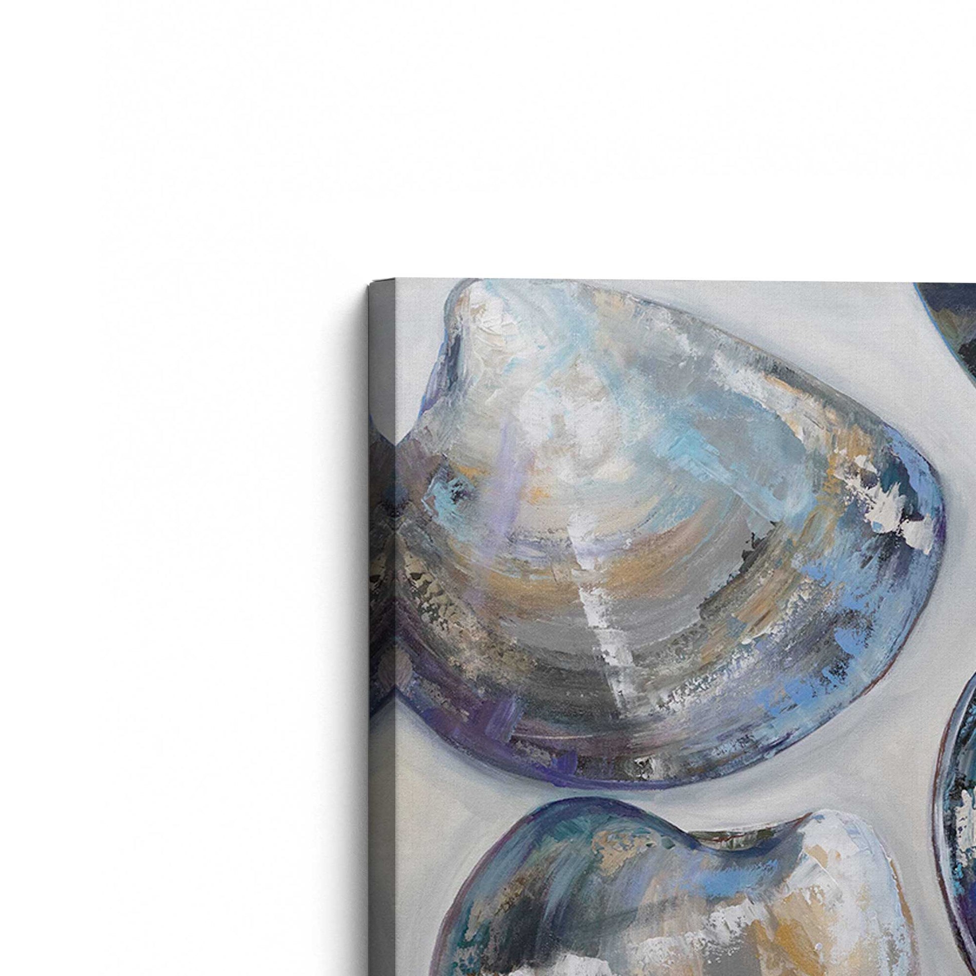 [Color:Stretched Canvas], Picture of the corner of the art