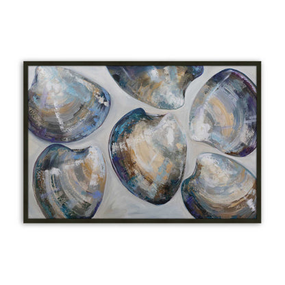 [Color:Satin Black], Picture of art in a Satin Black frame