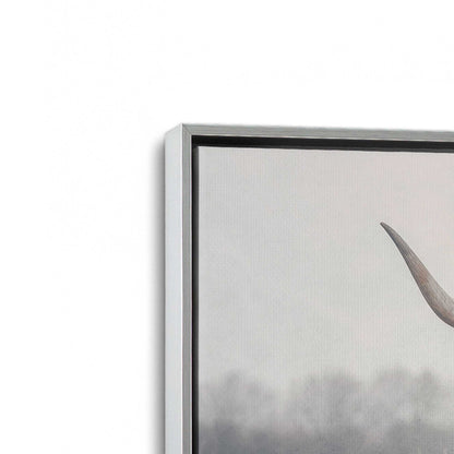 [Color:Polished Chrome], Picture of art in a Polished Chrome frame at an angle