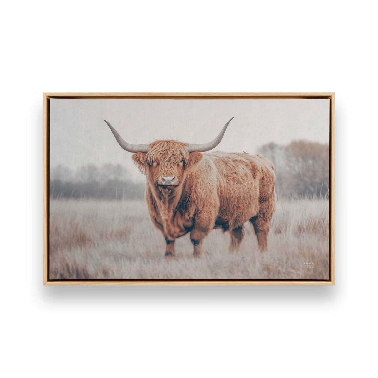 [Color:American Maple], Picture of art in a American Maple frame