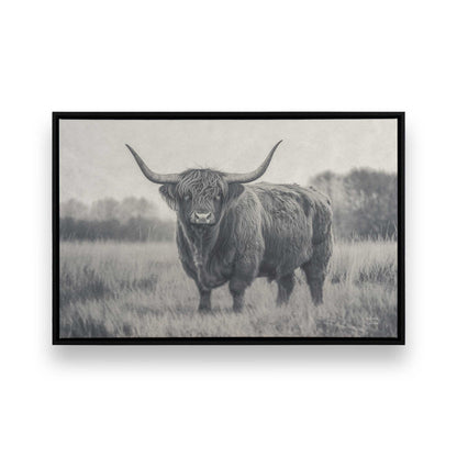 [Color:Satin Black], Picture of art in a Satin Black frame