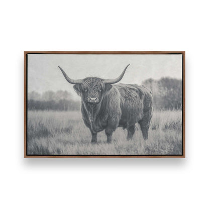 [Color:Walnut], Picture of art in a Walnut frame