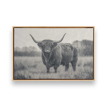 [Color:American Maple], Picture of art in a American Maple frame