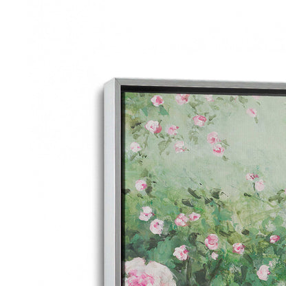 [Color:Polished Chrome], Picture of art in a Polished Chrome frame at an angle