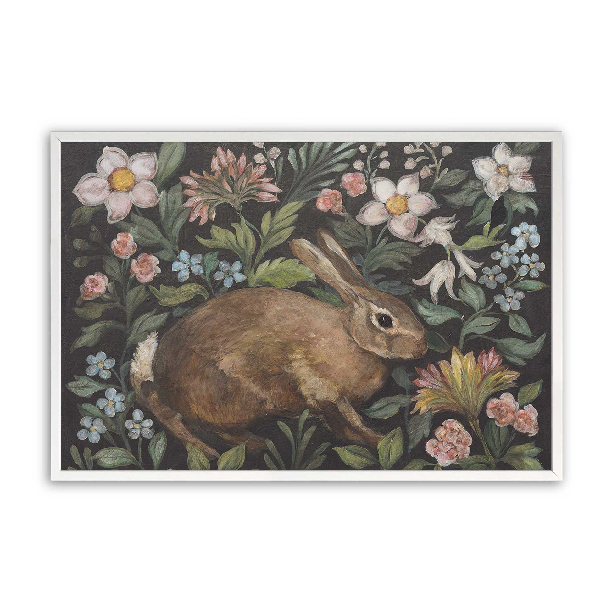 [Color:Opaque White], Picture of art in a Opaque White frame
