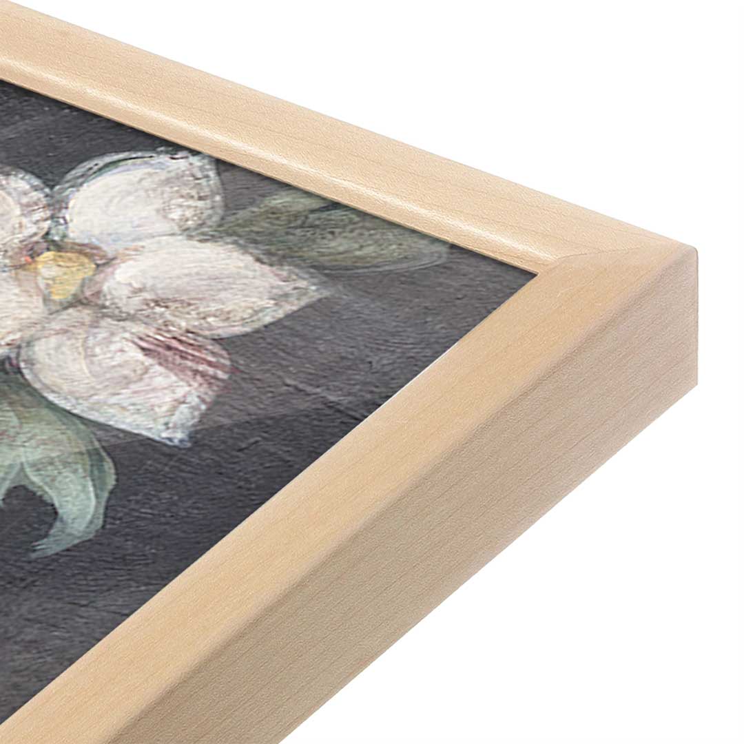 [Color:Raw Maple], Picture of art in a Raw Maple frame at an angle