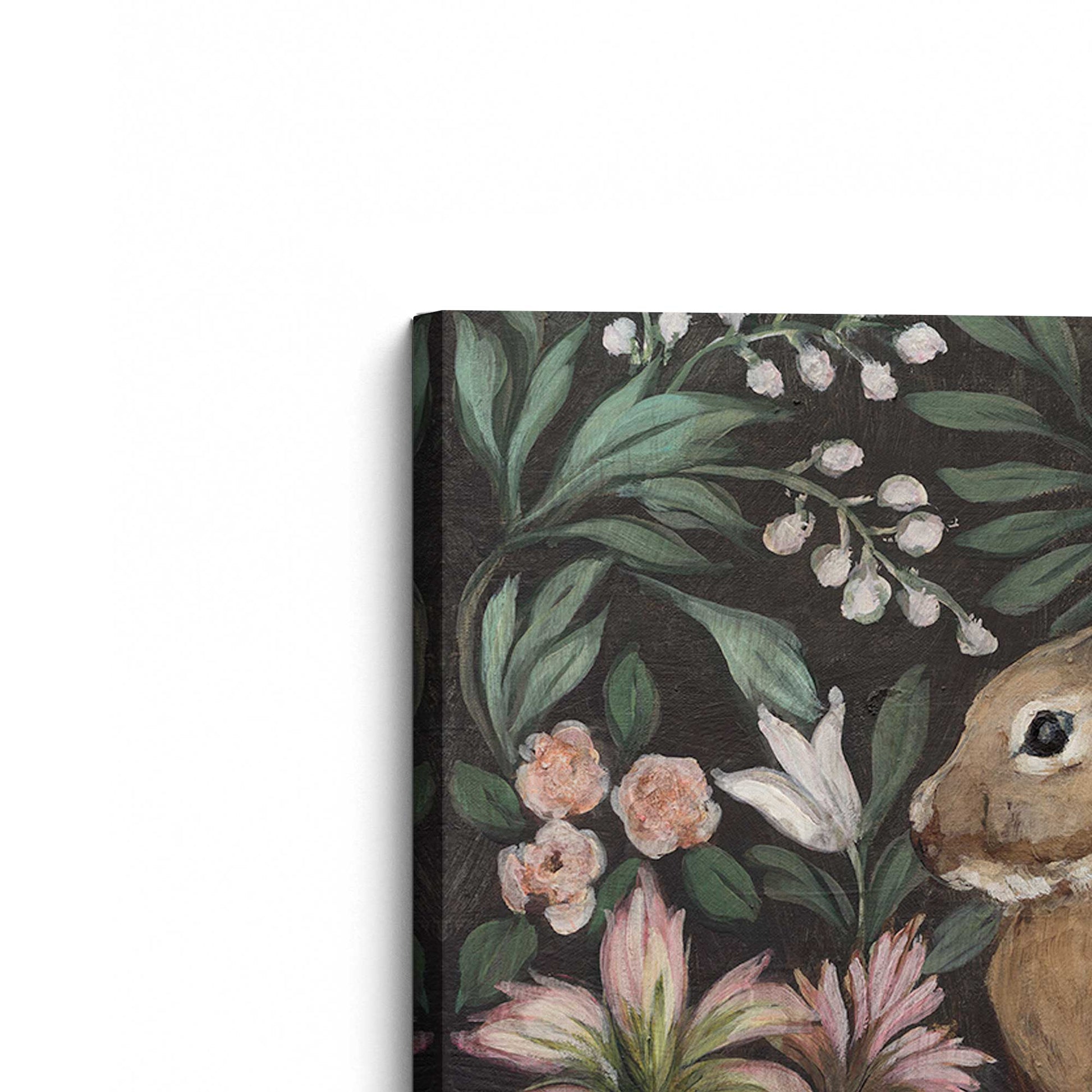 [Color:Stretched Canvas], Picture of the corner of the art