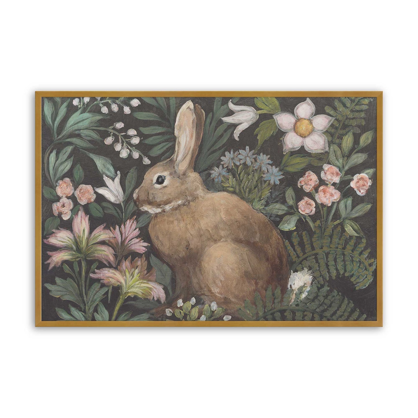 [Color:Polished Gold], Picture of art in a Polished Gold frame
