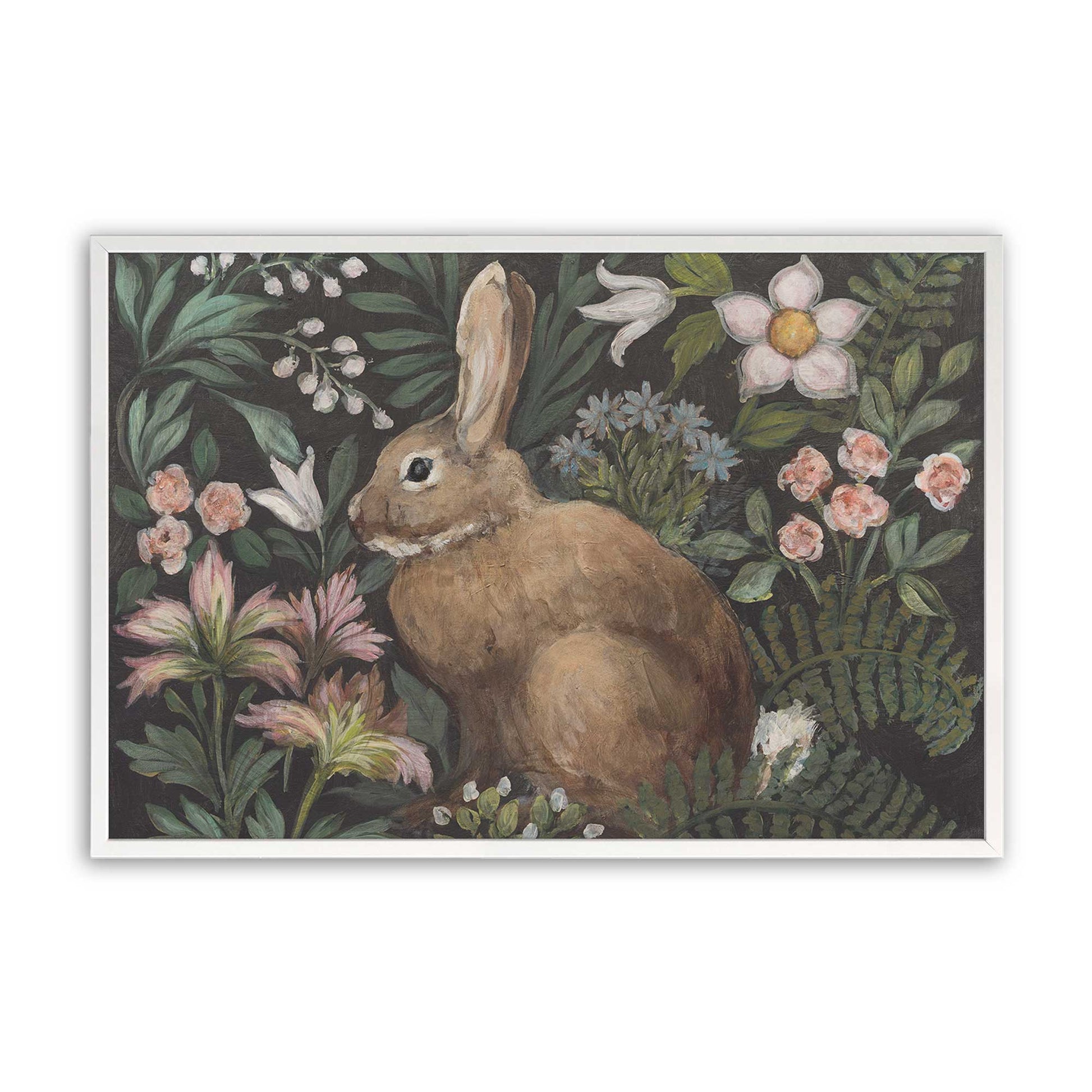 [Color:Opaque White], Picture of art in a Opaque White frame