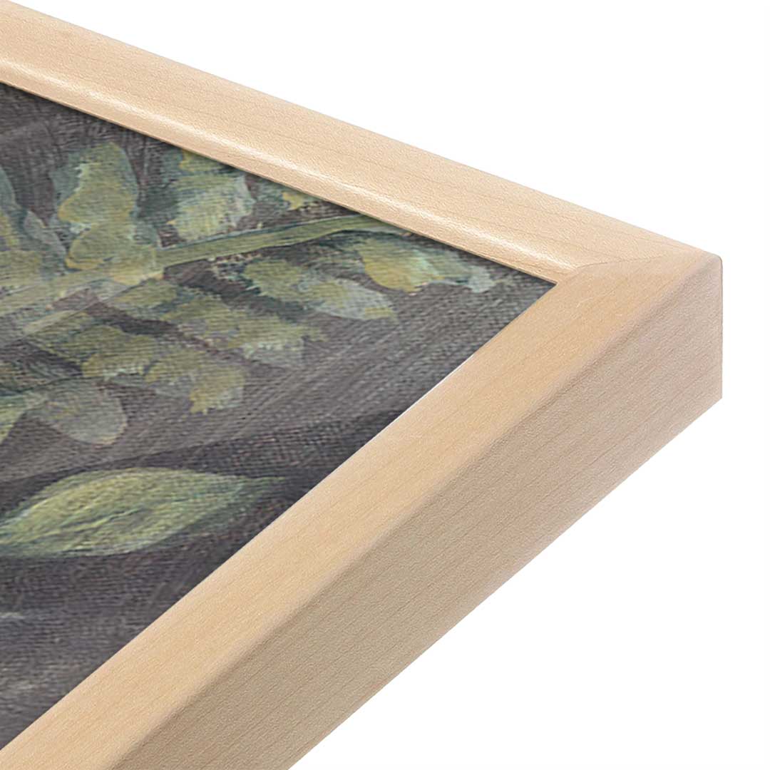 [Color:Raw Maple], Picture of art in a Raw Maple frame at an angle