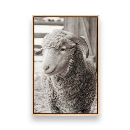 [Color:American Maple], Picture of art in a American Maple frame