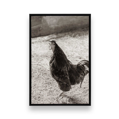 [Color:Satin Black], Picture of art in a Satin Black frame
