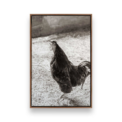 [Color:Walnut], Picture of art in a Walnut frame