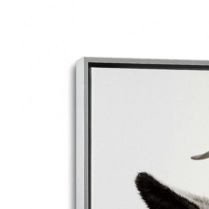 [Color:Polished Chrome], Picture of art in a Polished Chrome frame at an angle