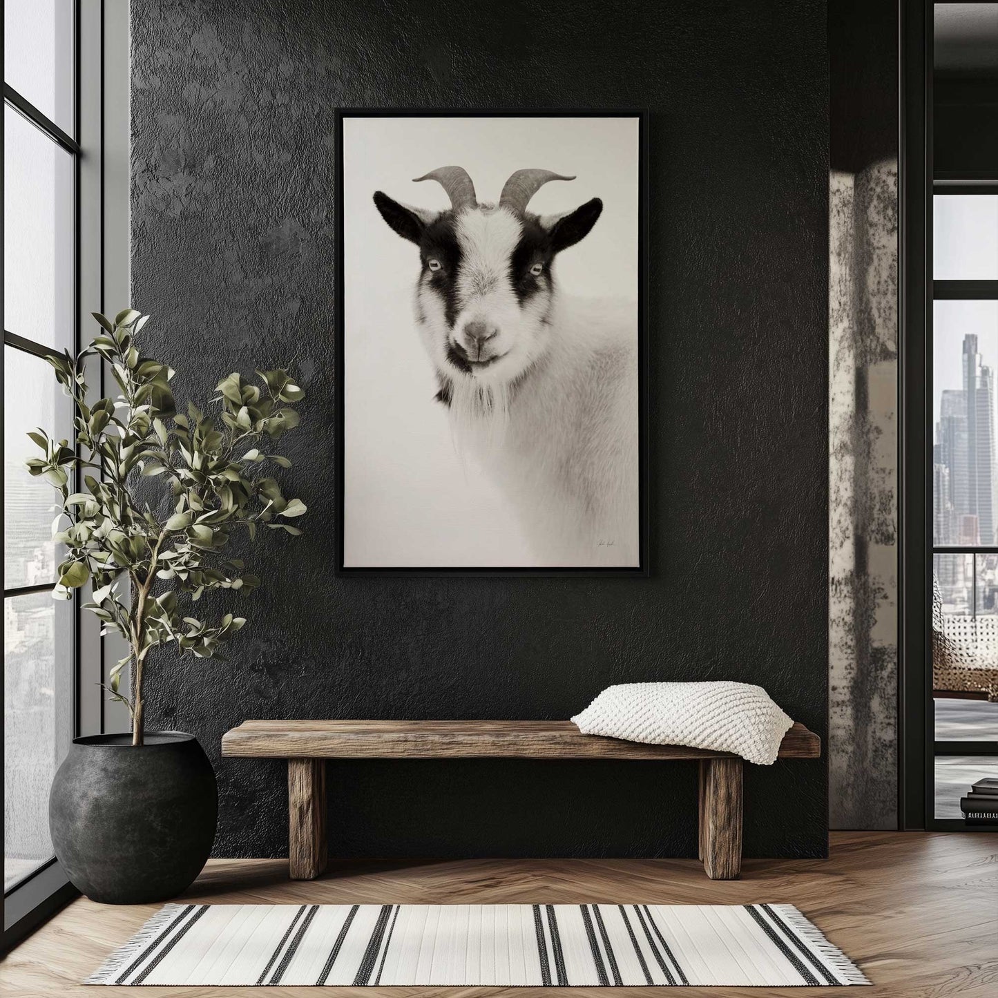 Picture of art in a room