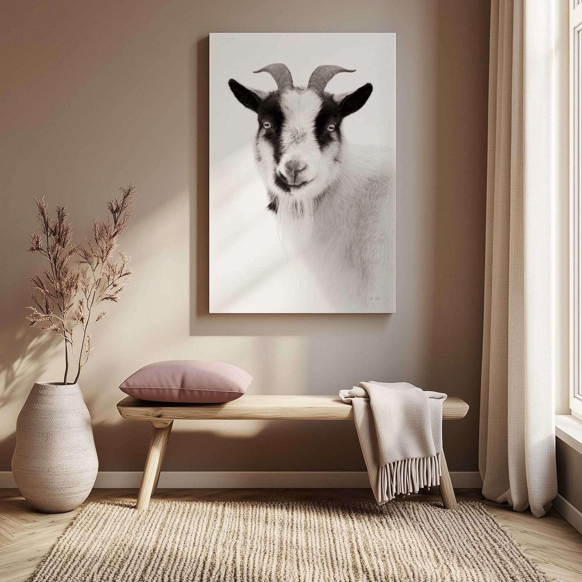 Picture of art in a room