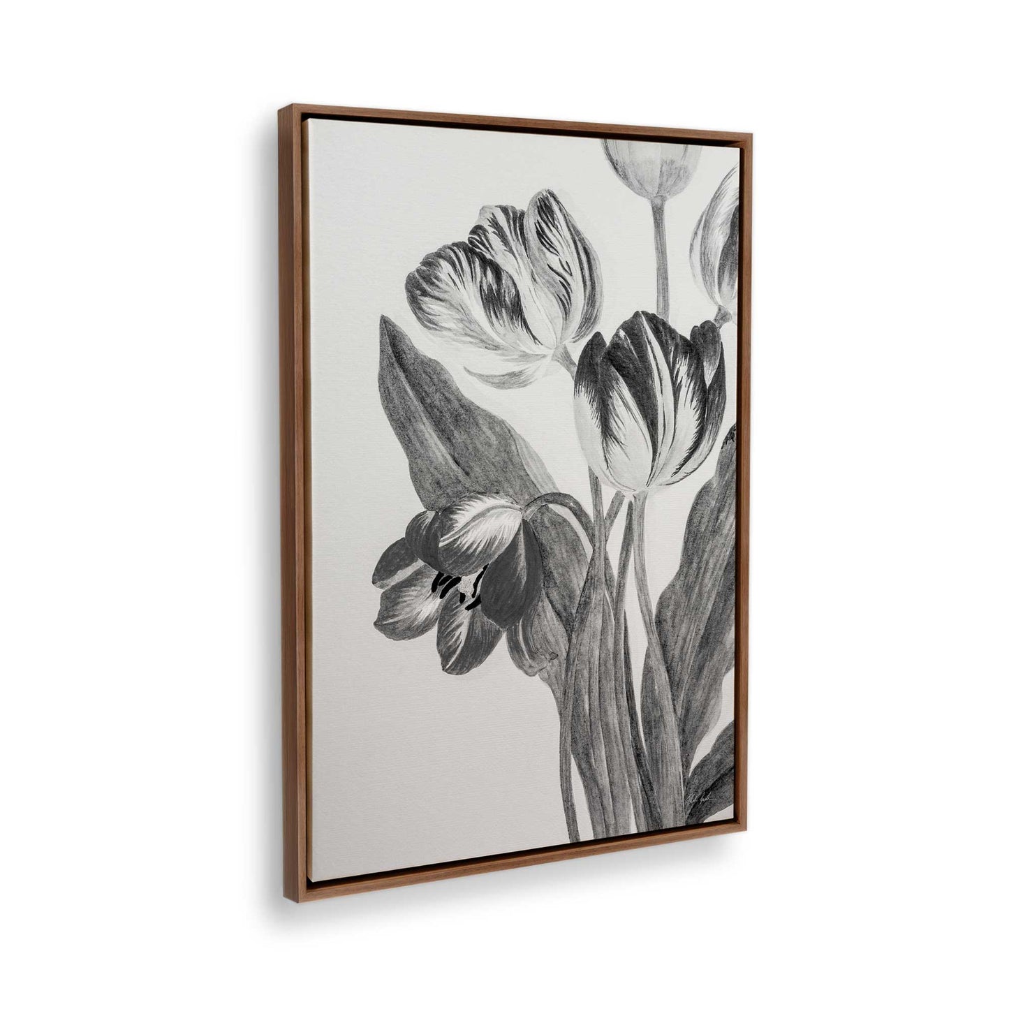 [Color:Walnut], Picture of the corner of the art