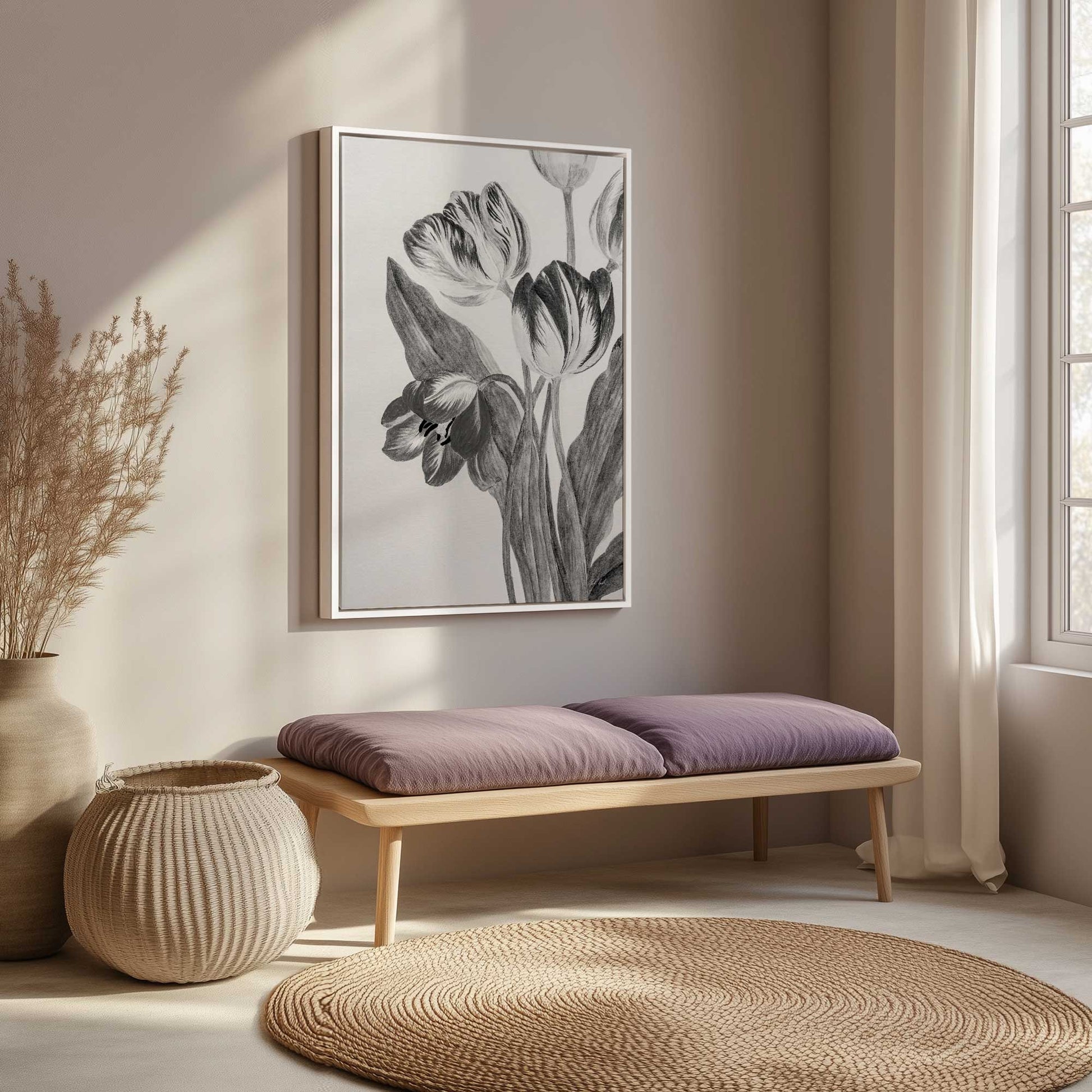 Picture of art in a room