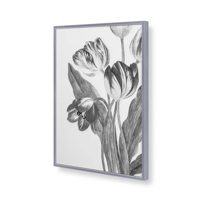 [Color:Polished Chrome], Picture of art in a Polished Chrome frame of the corner