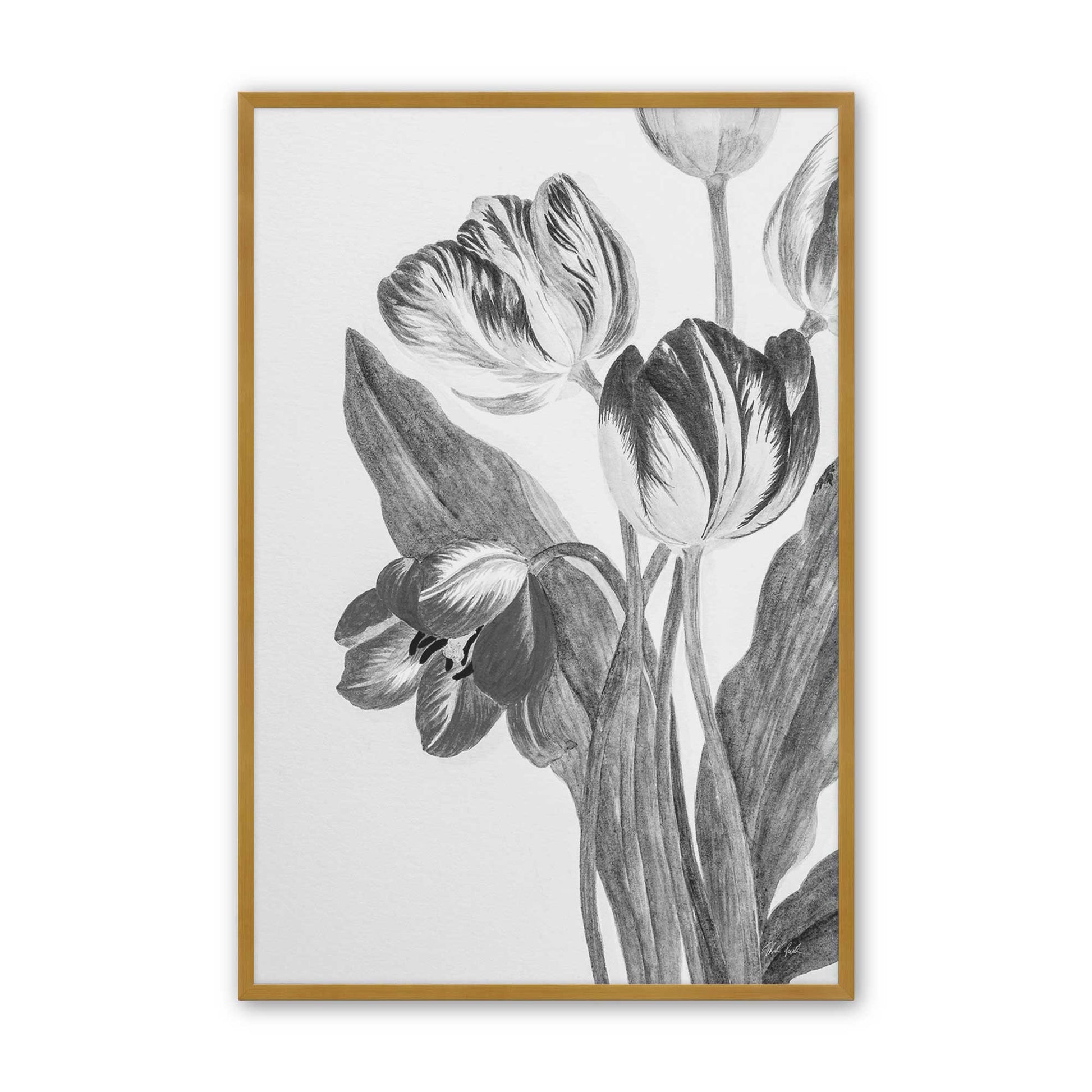 [Color:Polished Gold], Picture of art in a Polished Gold frame