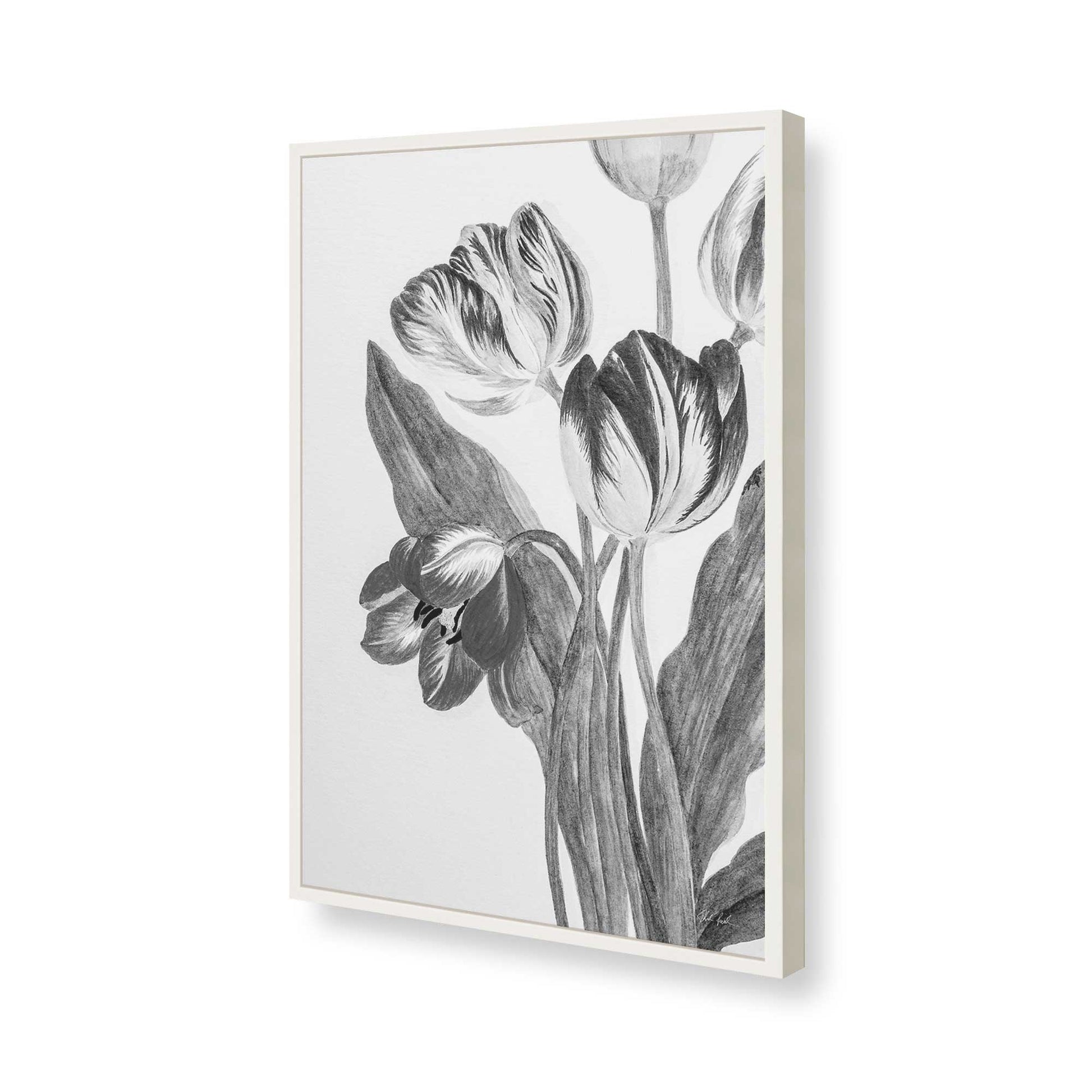 [Color:Opaque White], Picture of art in a Opaque White frame of the corner