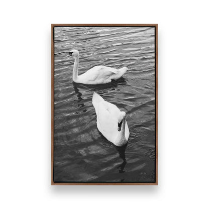 [Color:Walnut], Picture of art in a Walnut frame