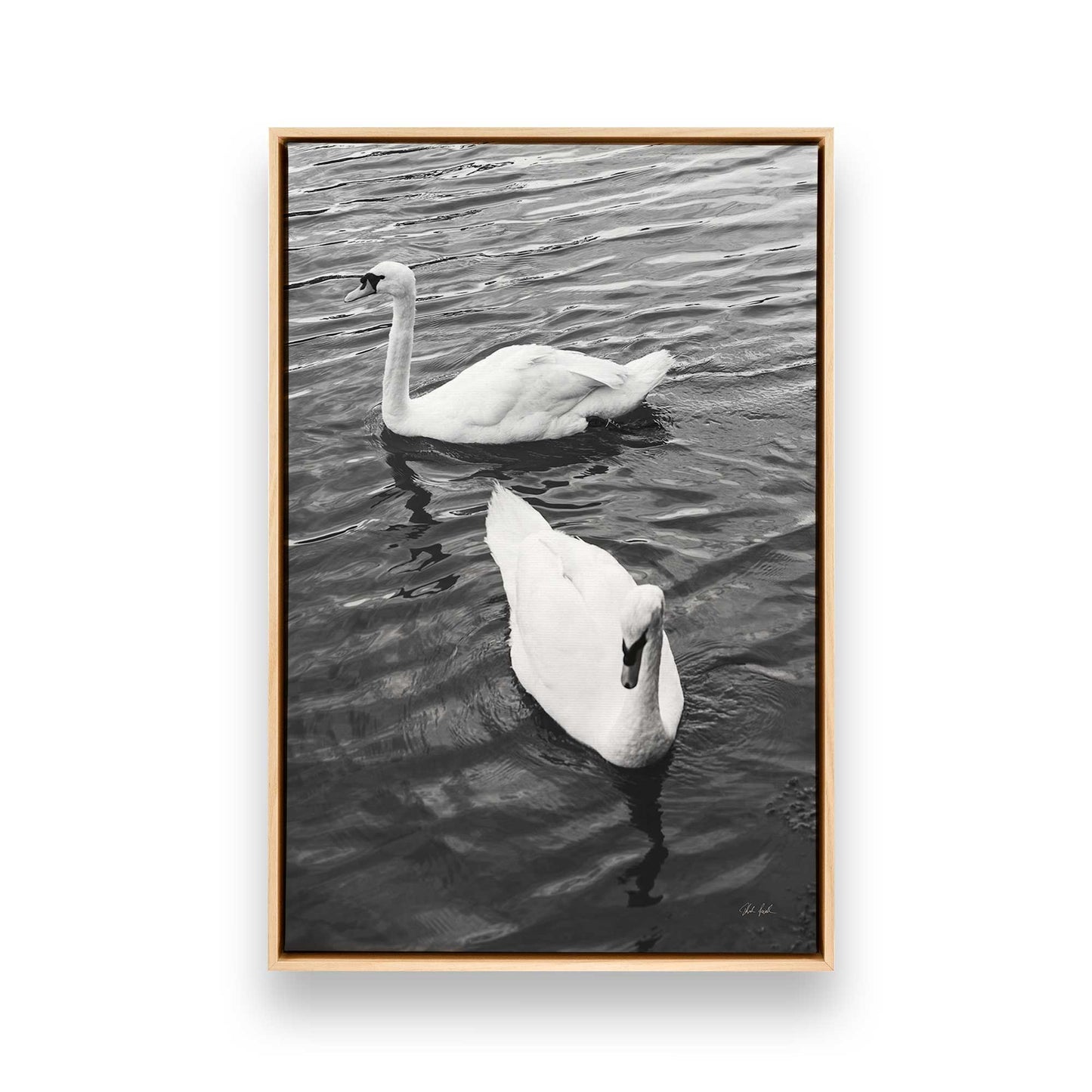 [Color:American Maple], Picture of art in a American Maple frame