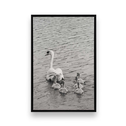 [Color:Satin Black], Picture of art in a Satin Black frame