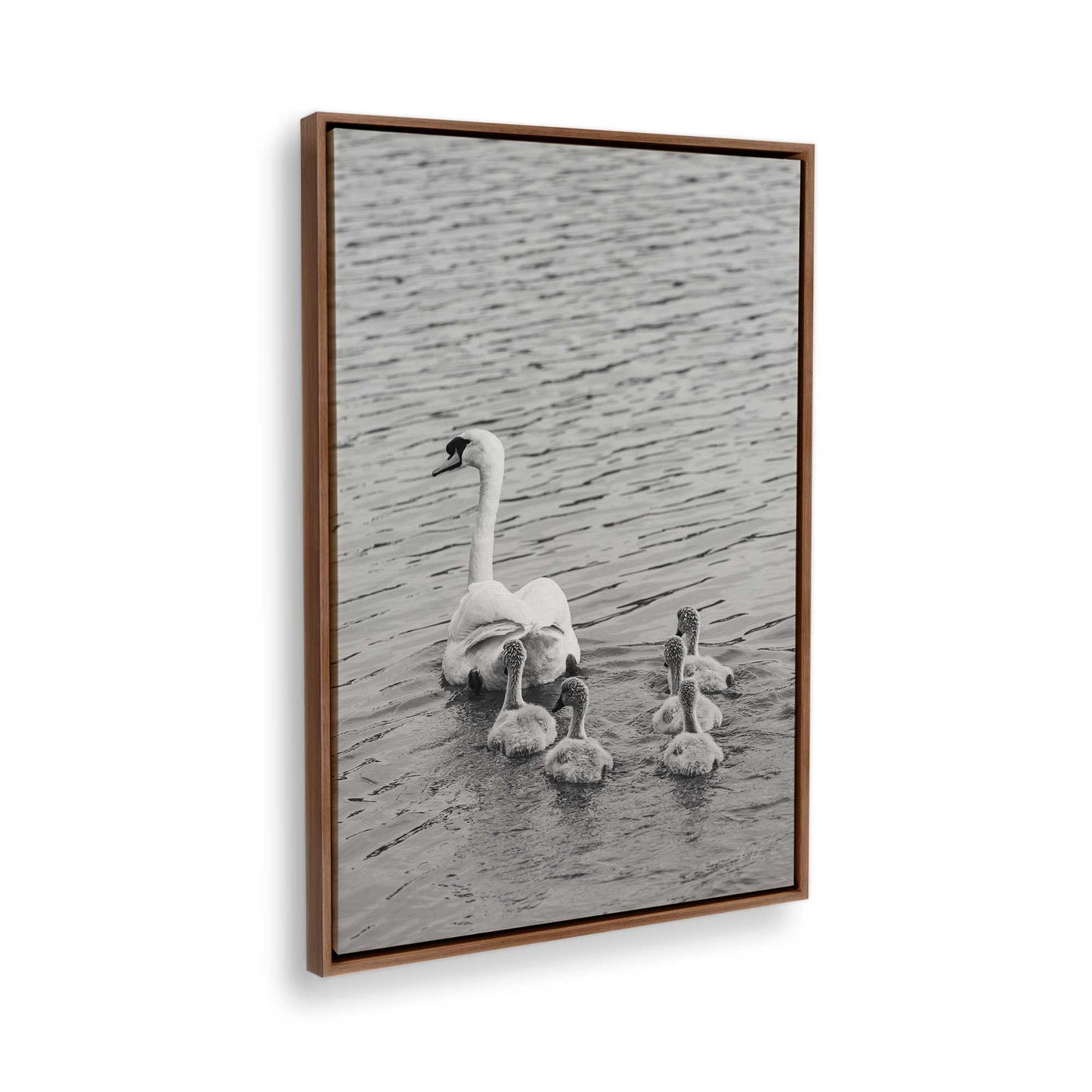 [Color:Walnut], Picture of the corner of the art