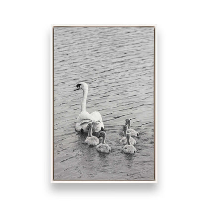 [Color:Opaque White], Picture of art in a White frame