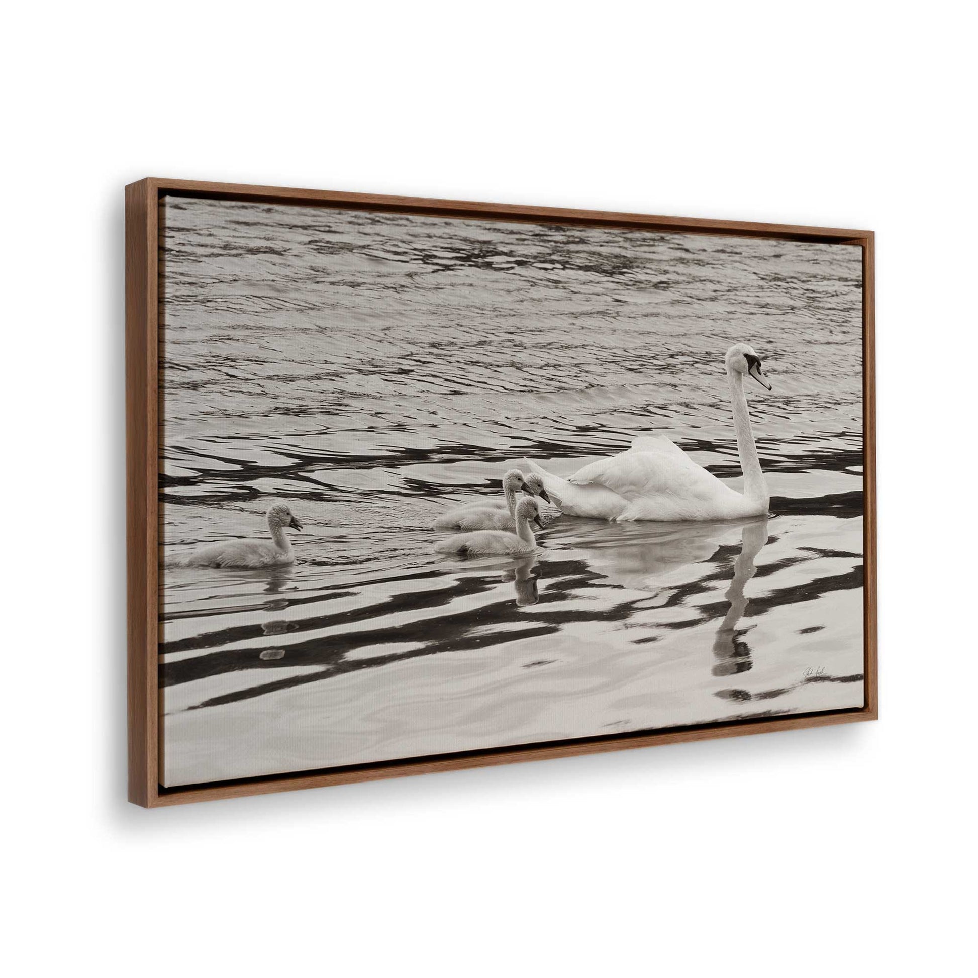 [Color:Walnut], Picture of the corner of the art