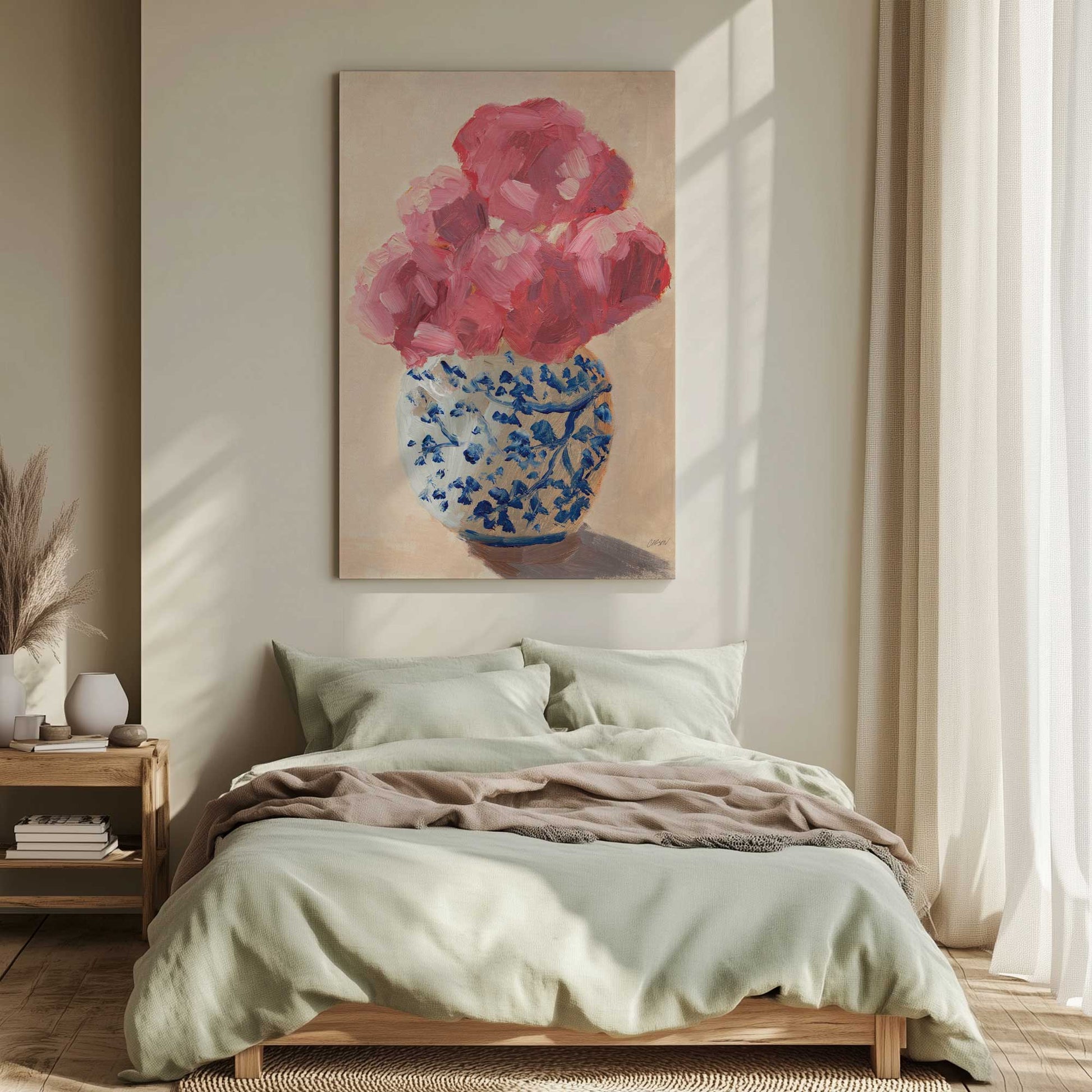 Picture of art in a room