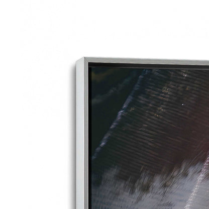 [Color:Polished Chrome], Picture of art in a Polished Chrome frame at an angle