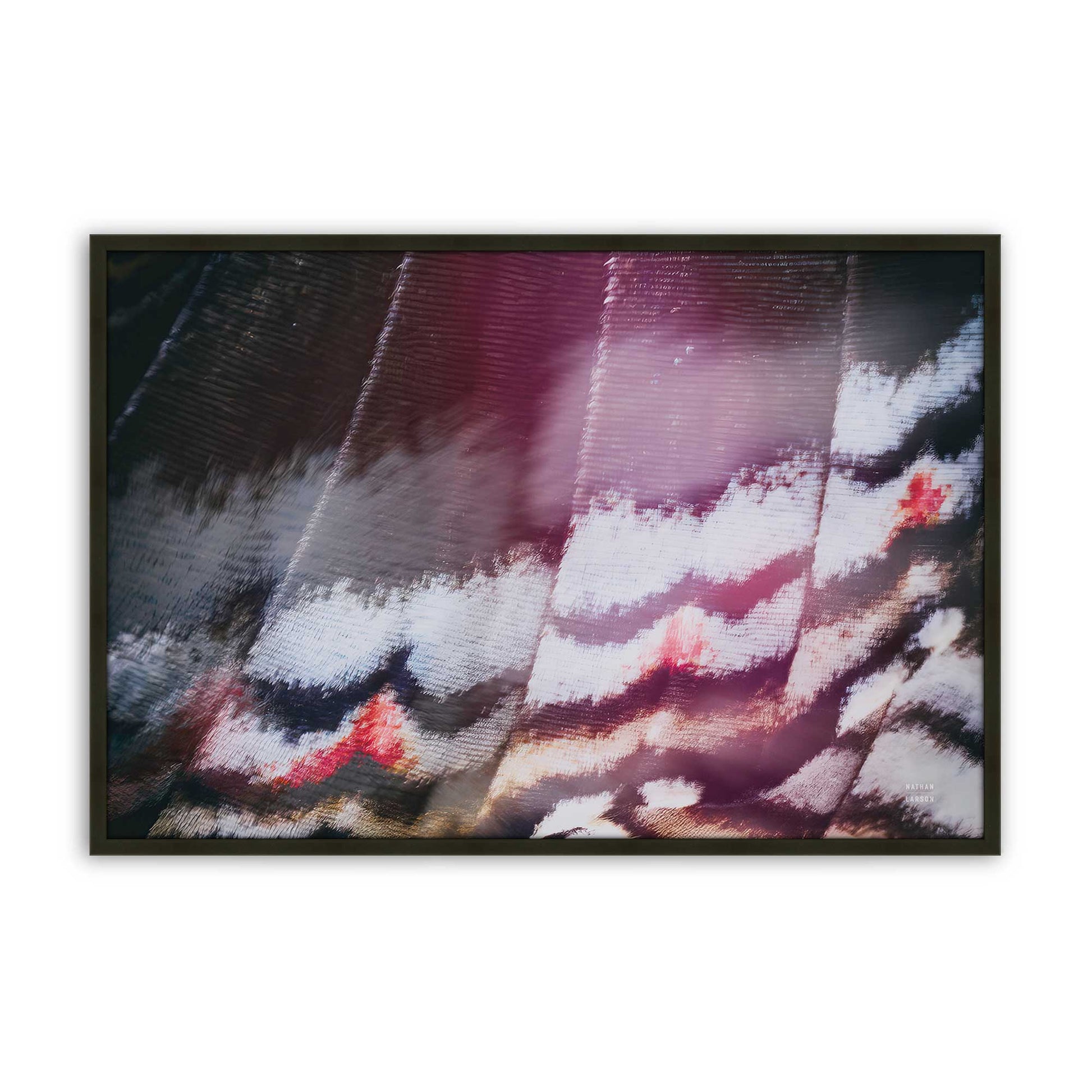 [Color:Satin Black], Picture of art in a Satin Black frame