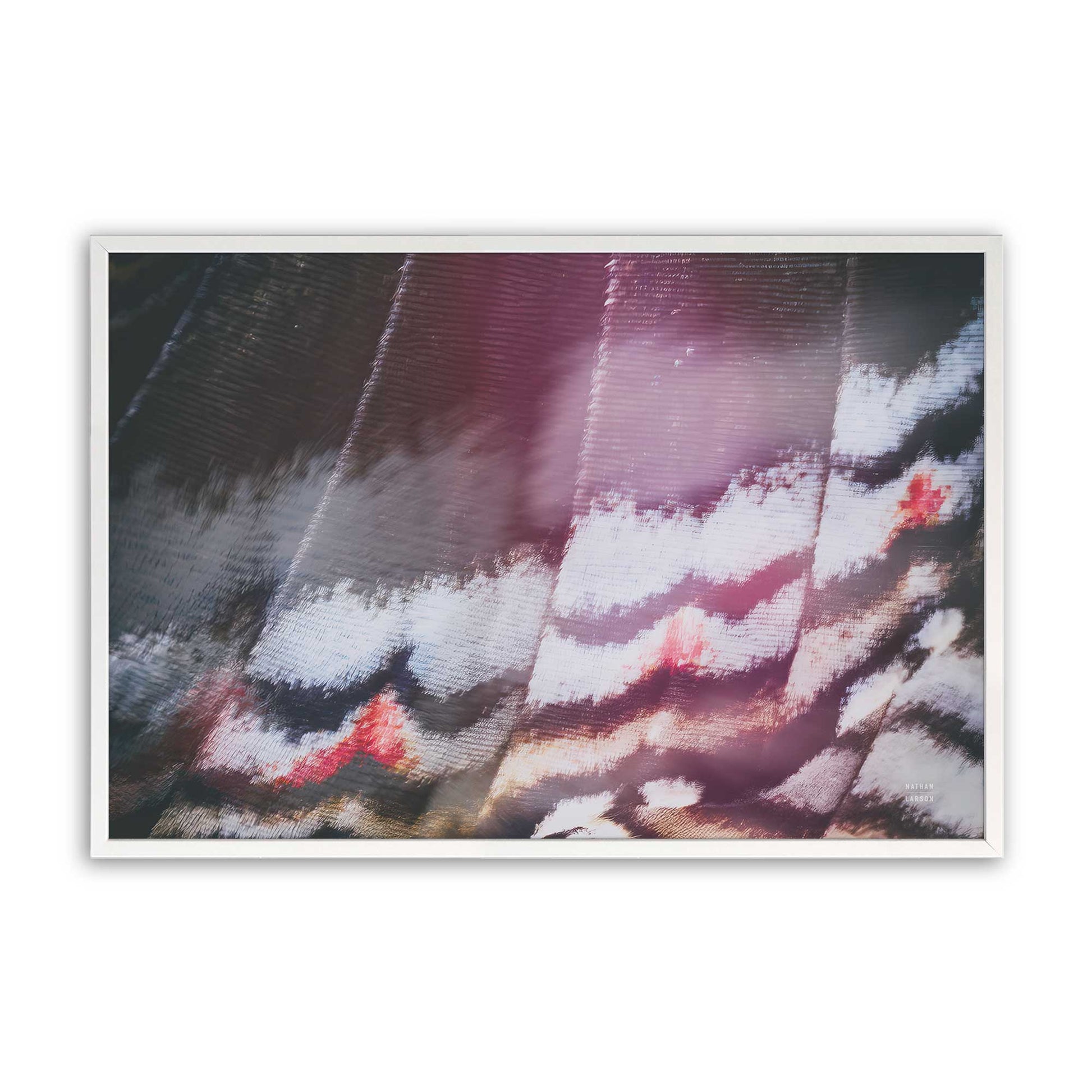 [Color:Opaque White], Picture of art in a Opaque White frame