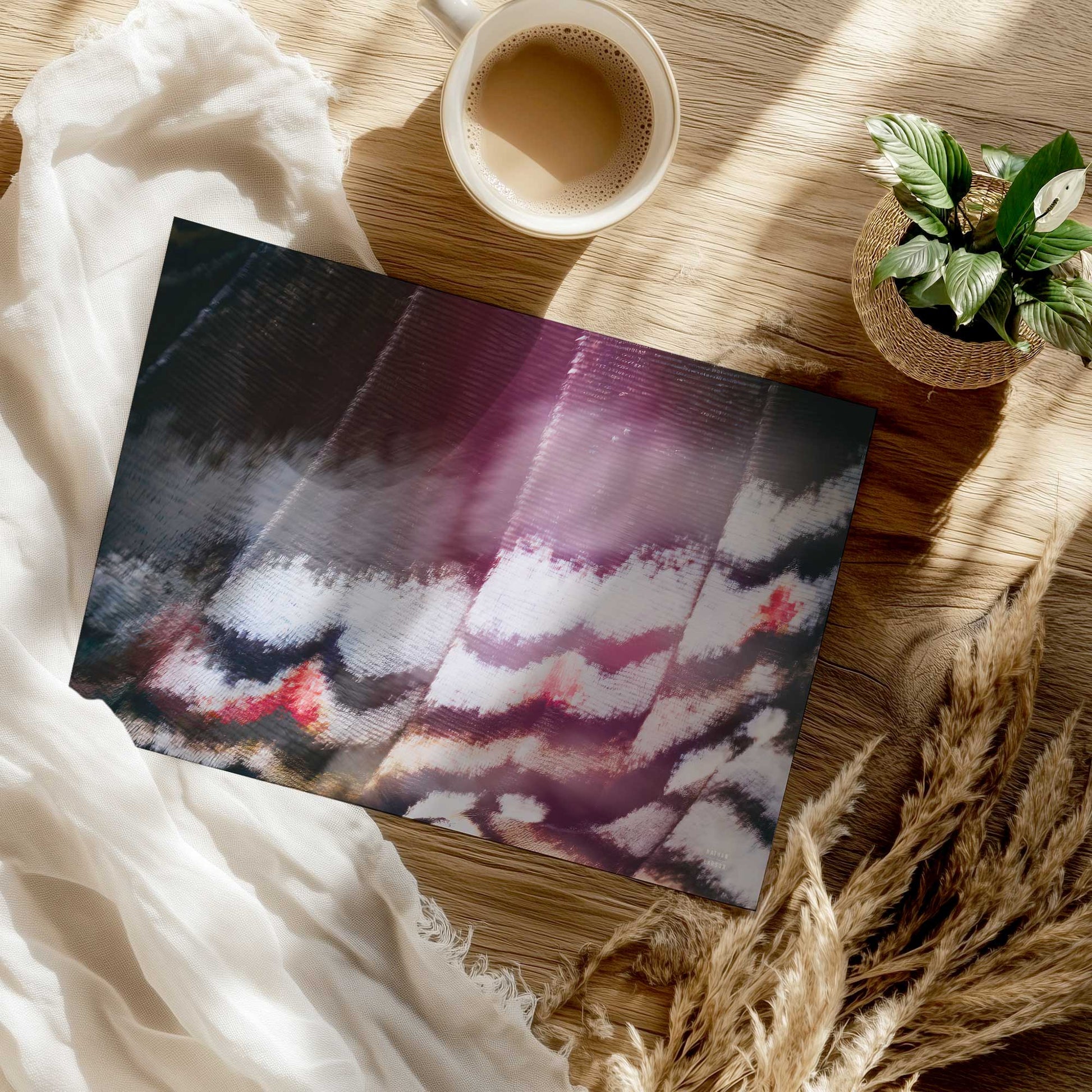 [Color:Rolled Print], Picture of close up of art