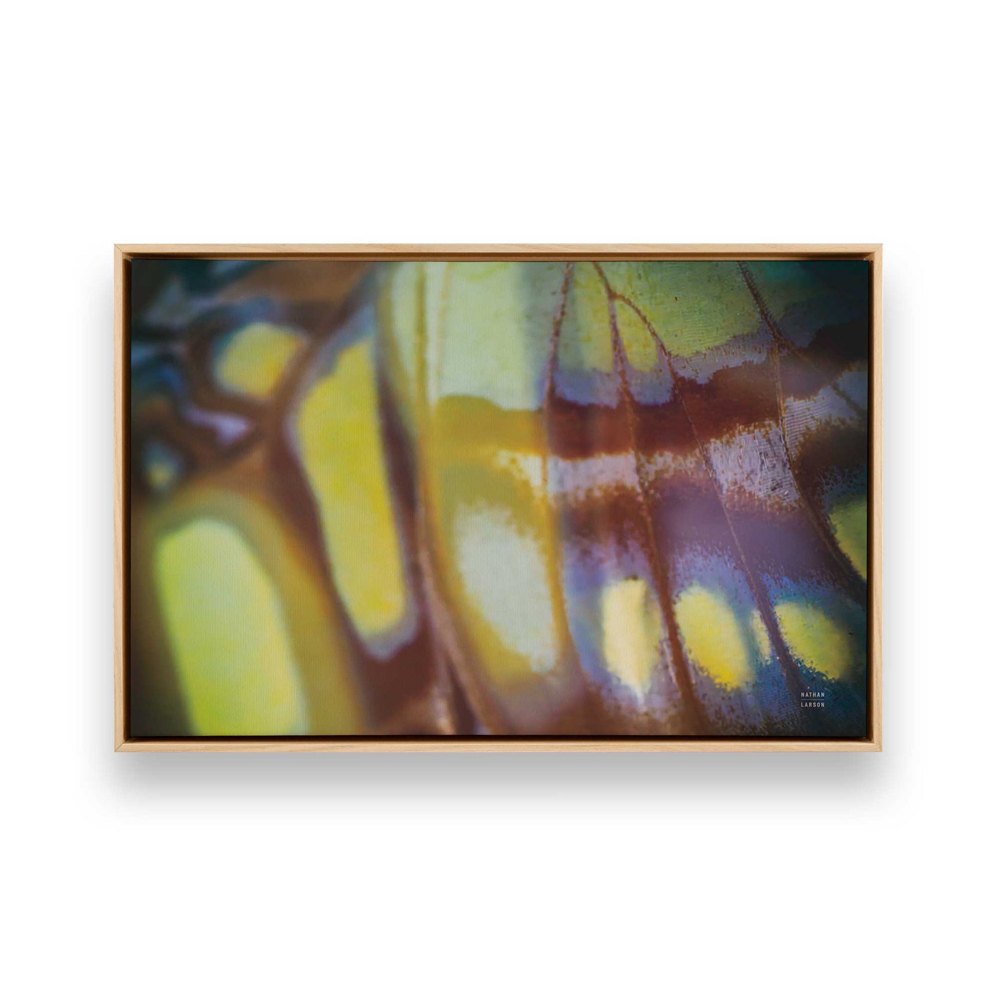 [Color:American Maple], Picture of art in a American Maple frame