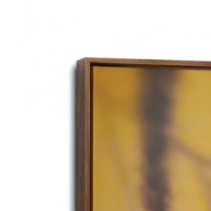 [Color:Walnut], Picture of art in a Walnut frame at an angle