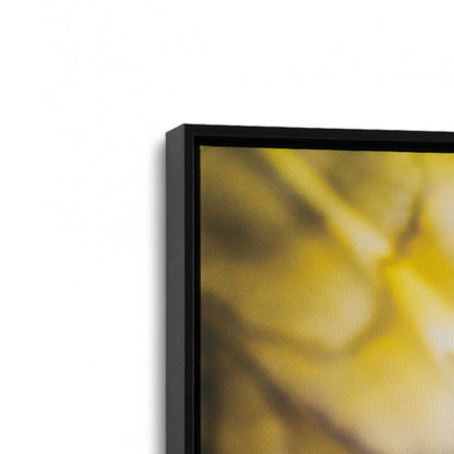 [Color:Satin Black], Picture of art in a Satin Black frame at an angle