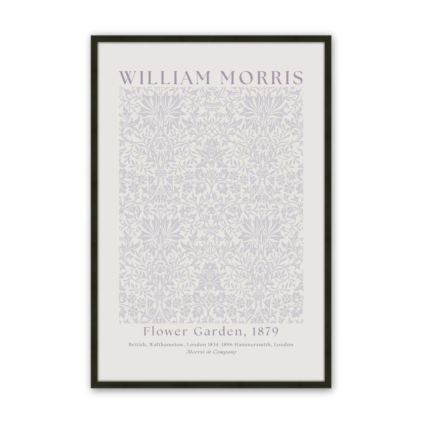 [Color:Satin Black], Picture of art in a Satin Black frame