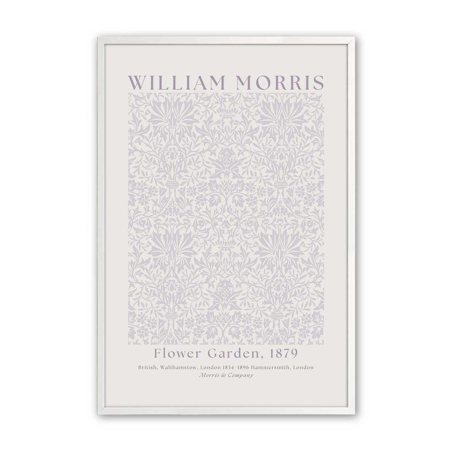 [Color:Opaque White], Picture of art in a Opaque White frame
